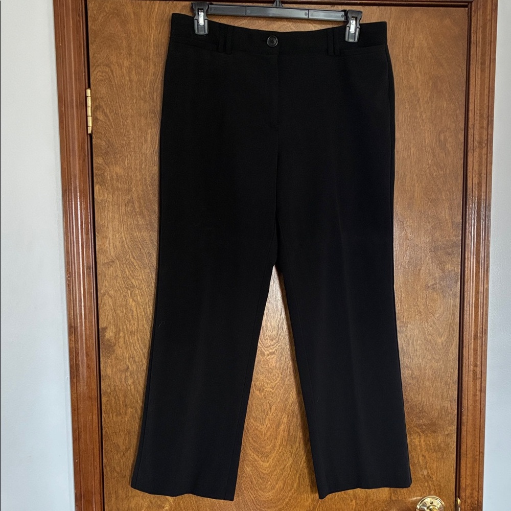 Kim Rogers Classic Black Straight Leg Pants